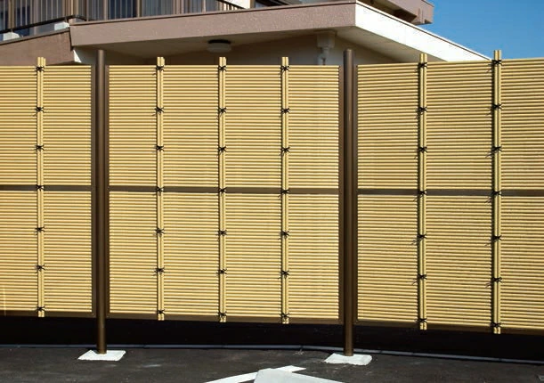市販されている人工竹垣