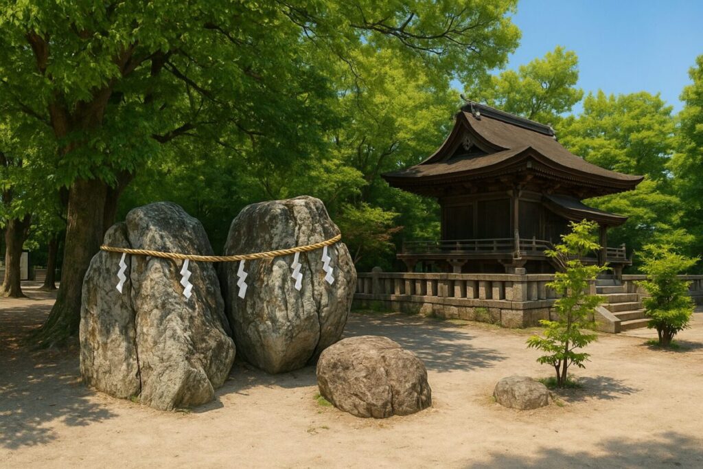鶴亀石組の画像