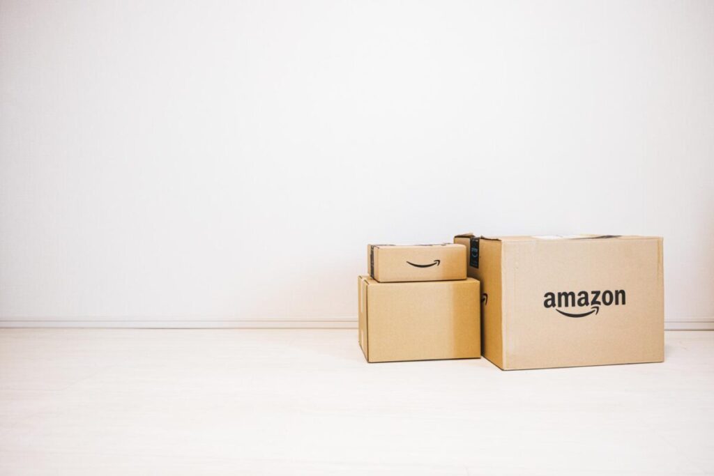 アマゾンのネット通販で購入した写真