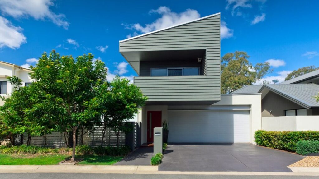 おしゃれな和モダン住宅な画像